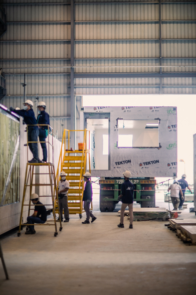 TLC Modular factory floor